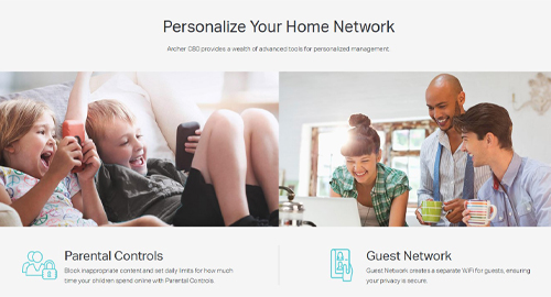 شخصی‌سازی کامل شبکه خانگی